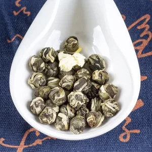 High Aroma Jasmine Tea Ball Freshly Scented Flower Tea Ball Mellow Sweet Taste Premium Jasmine Tea