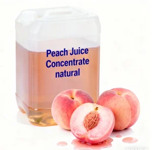 High Brix 68% Natural Peach Flavor Liquid Peach Juice Concentrate Food Grade HACCP Certified 20kg Barrel Flavoring Agents for