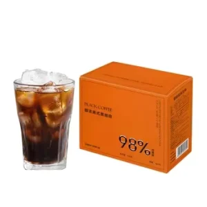 High Concentration 98% Arabica Black Instant Coffee Powder BITTER Ceremony Grade Sugar Free Customized Packaging
