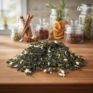 High Fragrance Grade 3 Jasmine Green Tea for Restaurant Supply Chinese Scented Tea Floral Green Tea for Catering