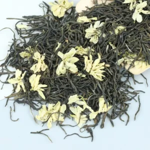 High Grade Chinese Jasmine Green Tea Loose Leaf Handcrafted Green Tea Leaf with Jasmine Tea
