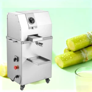 High Juice Yield Electric Motor Stainless Steel Sugarcane Juicer