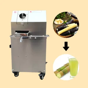 High Juice Yield Sugar Cane Machine Juicer with Removable Filter Sugar Cane Machine for Fresh Juice and Pulp Separation Use