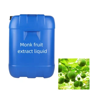 High Quality 100% Pure Natural Sweetener Sugar Substitution Siraitia Grosvenori Concentrate Liquid Monk Fruit Extract Liquid
