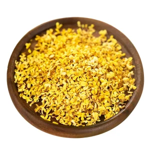 High Quality Bulk Yellow Osmanthus Fragrans Dried Flowers Tea Healthy Gui Hua Tea with Unique Flavors Packed in Box