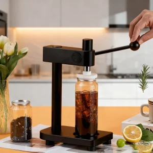 High Quality Can Sealer Juice Lemon Tea Adjustable Beverage Manual Pet Can Sealing Machine Pet Can Sealing Machine Manual
