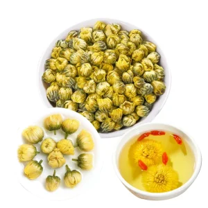 High Quality Dried Chrysanthemum Flowers Golden Chrysanthemum Health Tea Box Packaging