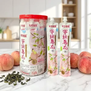 High Quality Konjac Jelly Luxurious Peach Oolong Tea Flavor Jelly Drink Squeezable Fruit Jelly