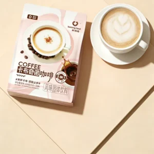 High Quality Mellow 3 in 1 Trans Fat Free Instant Coffee Powder Creamy Latte Cappuccino Private Label Available