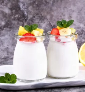 High Quality No Fermentation Needed Plain Flavored Instant Mix Halal Certified Yogurt Powder Frozen Yogurt Making