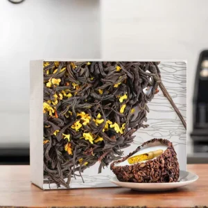 High Quality Osmanthus Blooming Tea Black Color Specialty Health Tea in Bulk Packaging Flavor Tea Herbal Tea