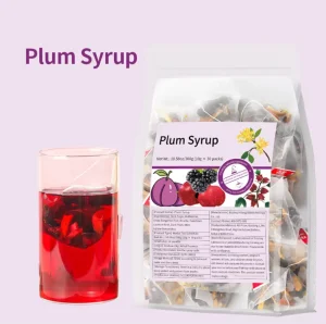 High quality Plum Flower Tea in 30 Bags to Promote Energy Release Detoxify and Reduce Fat and Relieve Summer Heat