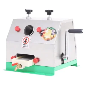 Home Commercial Portable Manual Mini Small Scale Sugar Cane Sugarcane Juice Extractor Machine
