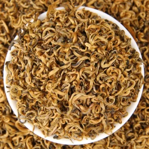 Honey Aroma Golden Bud Golden Silk Black Tea Loose Leaf 500g Factory Direct