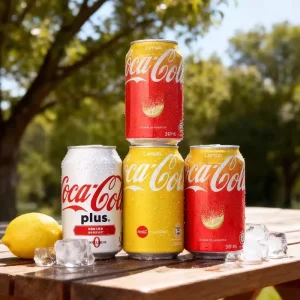 HongKong Original Coca Cola 330ML Lemon Soft Exotic Drinks Carbonated Beverage Drinks