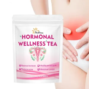 Hormonal Wellness Tea Herbal Feminine Hormonal Balance Tea Ginger Spearmint Female Fertility