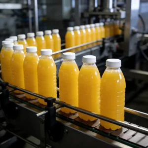 Hot Selling 15000 BPH Automatic Fruit Juice Filling Equipment for 500ml 1L 2L PET Bottles Juice Production Line