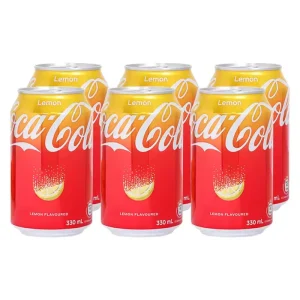 Hot Selling HongKong Carbonated Drinks Coca Cola Lemon Flavor Exotic Snack Drink