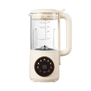 Household Fully Automatic Soy Milk Maker No Soaking Multifunctional Touch Control Heat Preservation Glass Container Machine