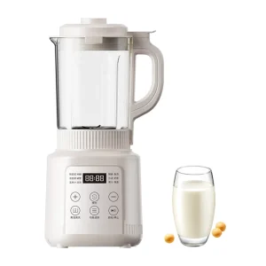 Household Soybean Milk Maker 1750ml High Speed Electric Blender Copper Motor Stainless Steel Container Heat Preservation Milk
