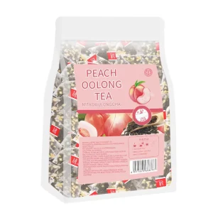 ISO Certified Peach Herbal Tea Direct From Bozhou Factory Natural Fruit Blended Sugar-Free Caffeine-Free Bagged Tea