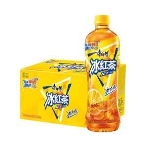 Iced Black Tea Lemon Flavor Bottled Summer Drink Lemon Tea Drink Soft Drinks