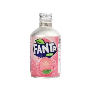 Imported Fanta 300ml White Peach Fruity Carbonated Bottle Soda Drinks