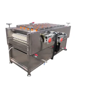 Industrial 36 Brushes Sugarcane Washing Machine with Peeling High Yield Sugarcane Cleaner