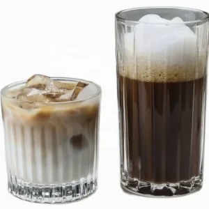 Ins-style Café American Latte Iced Coffee Cup Cold-brew Mocha Retro Design Whiskey Set