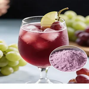 Instant Low Salt Dry Grape Juice Powder Box Packaging Halal Certified Grape Flavor Beverage Drink Factory Supply