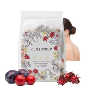 Instant Sour Plum Tea for Hangover Relief and Energy Boost Refreshing Herbal Blend for Daily Vitality 30 Sachets 300g
