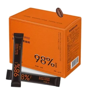 Instantly Mix Freely 98% Black Coffee Rich and Strong Arabica Coffee