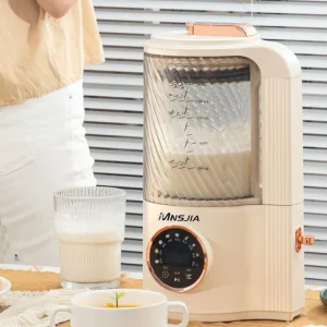 Intelligent 1.5L Blender for Nut Milk Soybean Milk with Soundproof Lid High Power Heating Kitchen Appliances Maker