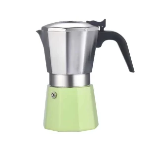 Italian Cafe Brewing Mocha Stainless Steel Stovetop Espresso Moka Pot Italian Coffee Maker Espresso Coffee Moka Pots