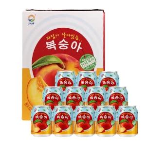 JIUR Peach Pulp Juice Drink Natural Fruit Taste For Import