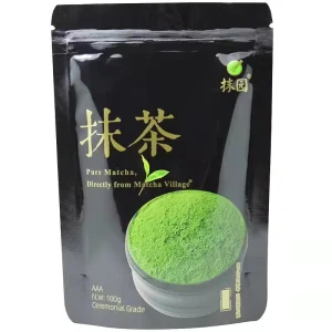 Japanese Ceremonial Grade Matcha Green Tea Powder High Quality Organic No Additives Special for Slimming Packaged in Bag Box Cup