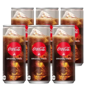 Japanese Coca Cola Carbonated Drink 250ml Cafe Limited Edition Soft Drinks Sparkling Fresh Beverage Coca Cola