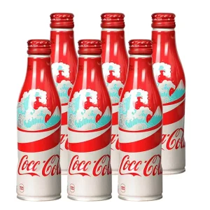 Japanese Cocas Cola Soft Drink 250ml Original Classic of Mountain Limited Edition Carbonated Drink Exotic Drinks