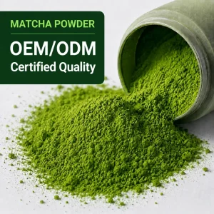 Japanese Style Matcha Powder Ceremonial Grade Green Tea Powder Private Label OEM ODM Manufacturer Supplier