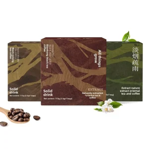 Jasmine Oolong Yunnan Red Fresh Oriental Flavor Tea Black Coffee Sugar Free 0 Fat Instant Coffee Powder Cold Hot Double Soak
