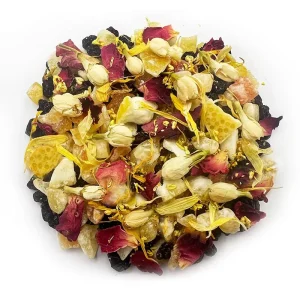 Jasmine Osmanthus Drink Premium Strong Flowers Scent Rose Papaya Mango Raisins Lemon Pineapple Chrysanthemum Blend Flavor Tea