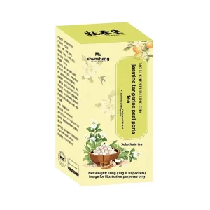 Jasmine Poria Tangerine Peel Tea Premium Blend 100g Sachet Packaging Carefully Selected Ingredients Popular Online Tea