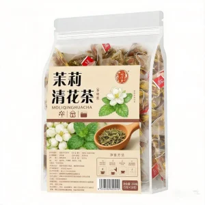 Jasmine Refresh Tea Benefits Refreshes Mind Relieves Pressure Clears Fatigue 100% Natural Herbal Tea Bag Handmade Beverages