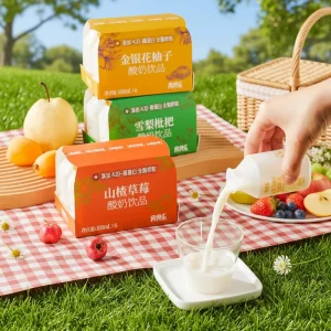 Jelley Brown Strawberry Grapefruit Loquat Yogurt Liquid Drink Lactobacillus Probiotics Dried Fruit Baby Children 100mL Bottle