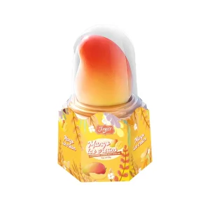 Jingcre Happy Mango Ice Cream Low Fat 75g*12 In Box Packaging Propitious Mango