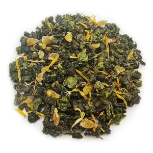 Juicy Peach Oolong Blend Flavored Iced Brew Chinese Tasty Tea Loose Bubble Tea Royal Afternoon Tea Custom Bag Formula Accept