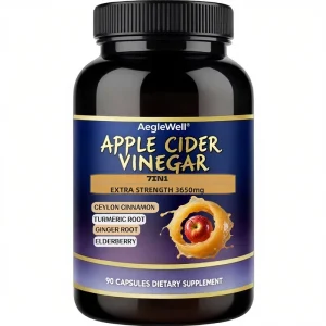 Keto Apple Cider Vinegar Supplement for Adults Vegan Food Capsules Not for Pregnant Women