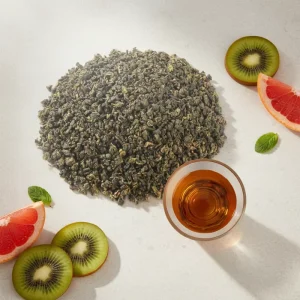 Kiwi Pomelo Oolong Tea Flavored Tea Ingredients OEM Flavor Oolong Tea