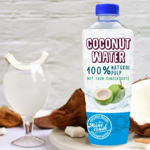 L 1000ML Bottled Packing Organic Fresh Coconut Water with Pulp