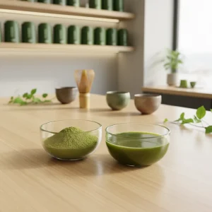Large Stock 3A Grade Organic Matcha Powder Slimming Tea 100g Bag Bulk 100% Natural Free Sample New